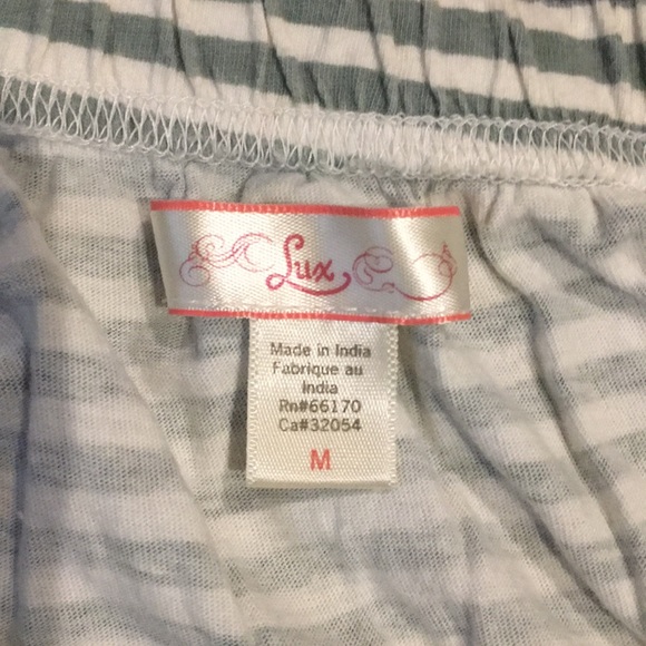 LUX stripe multi way style top with tie - Picture 5 of 7